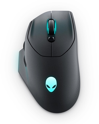 Attēls no Alienware AW620M mouse Right-hand RF Wireless + USB Type-C Optical 26000 DPI