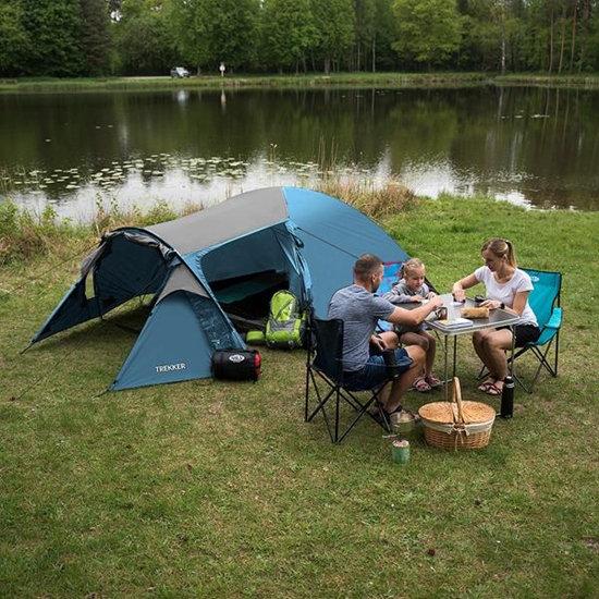 Picture of NC6012 BLUE-GRAY CAMPING Telts TREKKER NILS CAMP