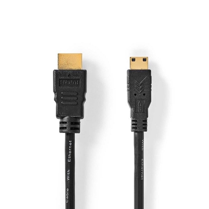 Attēls no Nedis Ethernet-HDMI™-HDMI™ mini / 4K@30Hz / 10.2 Gb / Cable 1.5m