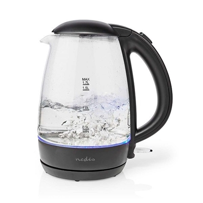 Picture of Nedis KAWK330EGS Electric Glass Kettle 1.7 l