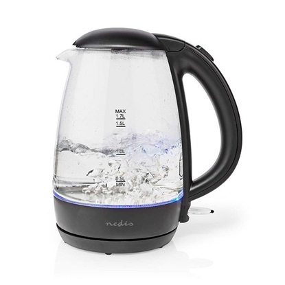 Изображение Nedis KAWK330EGS Electric Glass Kettle 1.7 l