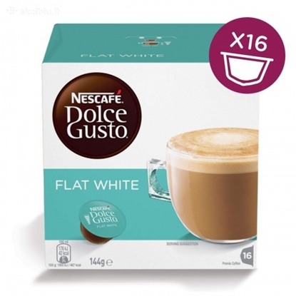 Picture of Nescafe Dolce Gusto Flat White Coffee, 16 capsules