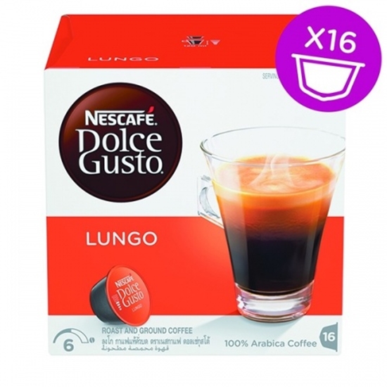 Picture of Nescafe Dolce Gusto Lungo Coffee, 16 capsules