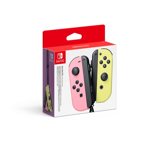 Picture of Nintendo 10011583 Gaming Controller Pink, Yellow Bluetooth Gamepad Analogue / Digital Nintendo Switch, Nintendo Switch OLED