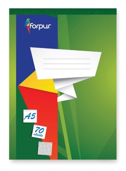 Изображение Notebook, removable pages, Forpus, A5/70, Squared 0723-002