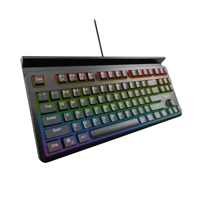 Attēls no NOXO | Specter | Gaming keyboard | Mechanical | EN/RU | Black | Wired | m | 650 g | Blue Switches