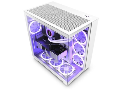 Picture of NZXT PC case H9 Flow window white