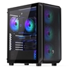 Picture of Case|ENDORFY|Arx 500 ARGB|MidiTower|Case product features Transparent panel|Not included|ATX|MicroATX|MiniITX|Colour Black|EY2A011