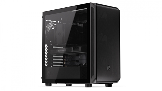 Picture of Case|ENDORFY|Arx 700 Air|MidiTower|Case product features Transparent panel|ATX|MicroATX|MiniITX|Colour Black|EY2A012