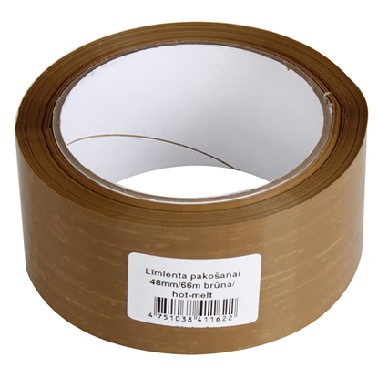 Attēls no Pakošanas līmlenta 48mm*66m, brūna, hot-melt
