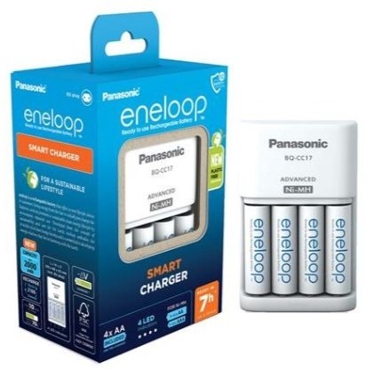 Attēls no Panasonic Eneloop Smart Batteries charger + 4x AA 2000 mAh