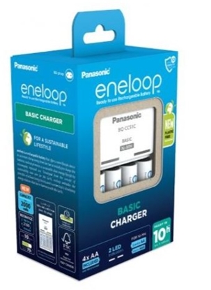 Picture of Panasonic Eneloop Smartplus Batteries charger + 4x AA 2000 mAh