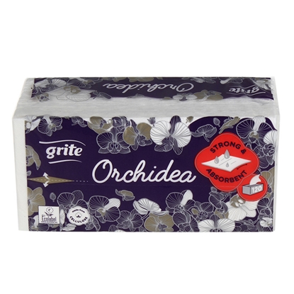 Attēls no Pap.dvieļi Grite Orchidea 120gab. 2slāņi