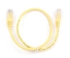 Picture of PATCH CABLE CAT5E UTP 0.5M/PP12-0.5M/Y GEMBIRD