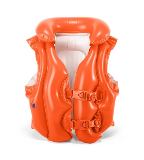 Picture of Peldveste piepūšama Oranža 50x47 cm 3-6 gadiem 58671