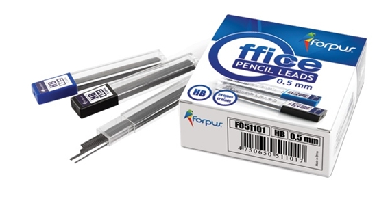 Изображение Pencil leads Forpus, 0.5 mm, HB 1222-001