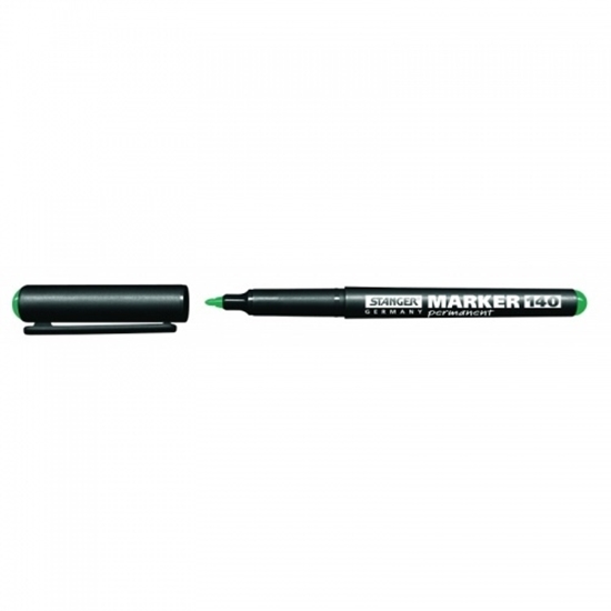 Picture of Permanent marker STANGER M140, 1 mm, Bullet tip, Green 1213-361 1 pcs.