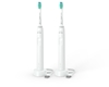 Picture of Philips 3000 series 3100 series HX3675/13 2-pack sonic electric toothbrushes - white