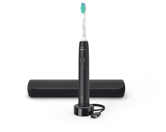 Picture of Philips 3100 series HX3673/14 Sonic electric toothbrush with accessories