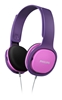 Picture of Philips Kids headphones SHK2000PK On-ear Pink & purple