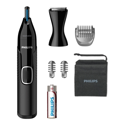Attēls no Philips 5000 series Nose Trimmer Series 5000 NT5650/16 Nose, ear, and eyebrow trimmer with 5 accessories