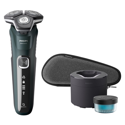Attēls no Philips SHAVER Series 5000 S5884/50 men's shaver Rotation shaver Trimmer Black, Green