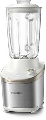 Picture of Philips 7000 series HR3760/01 blender 2 L Tabletop blender 1500 W Stainless steel, White