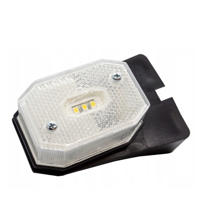 Attēls no Piekabes LED gabarītlukturis - balts Fristom FT001BI E9