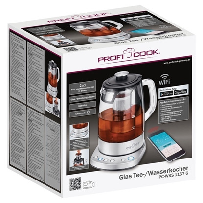 Picture of Proficook electric cordless glass kettle PC-WKS 1167