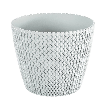 Attēls no Puķu pods Splofy d13x10.8cm balts