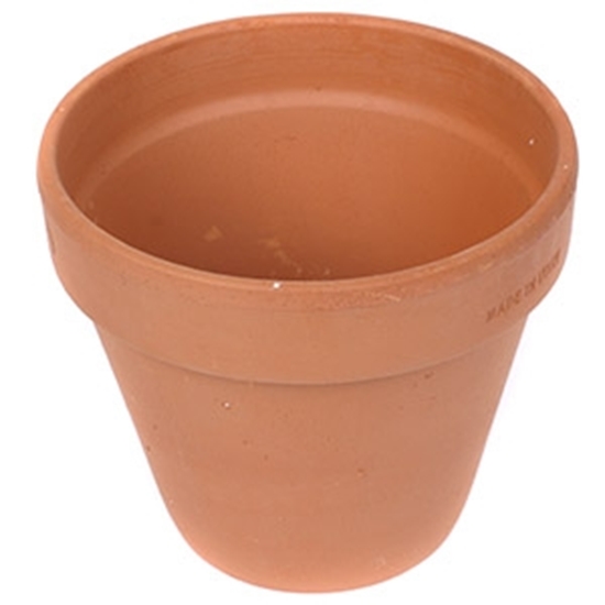 Picture of Puķu pods Standard d19xh17cm māla, brūns