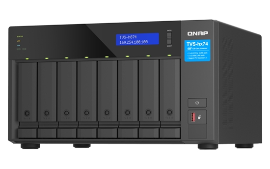 Изображение QNAP TVS-h874 NAS Tower Ethernet LAN Black