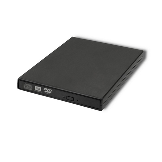 Picture of Qoltec 51858 External DVD-RW recorder |USB 2.0|Black