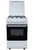 Изображение Ravanson KWGE-K50N cooker Freestanding cooker Gas White A