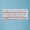 Picture of R-Go Tools Compact R-Go ergonomic keyboard, QWERTY (UK), wired, white