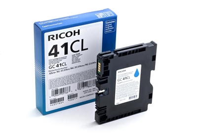 Picture of Ricoh 405766 ink cartridge 1 pc(s) Original Cyan
