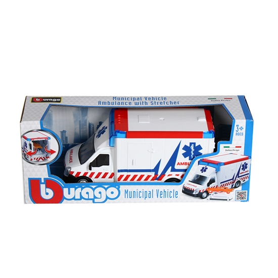 Изображение Rot. Auto Bburago 1:43 Municipal Vehicle