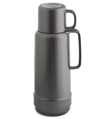 Picture of ROTPUNKT Glass thermos capacity. 1.0 l silver light (silver)