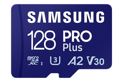 Attēls no Atmiņas karte Samsung Pro Plus microSD 128GB ar SD adapteri (2023)