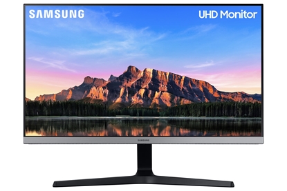 Изображение Samsung UR55 computer monitor 71.1 cm (28") 3840 x 2160 pixels 4K Ultra HD LED Grey