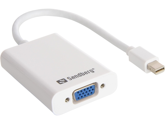 Picture of Sandberg 509-05 Adapter MiniDP>VGA+Audio