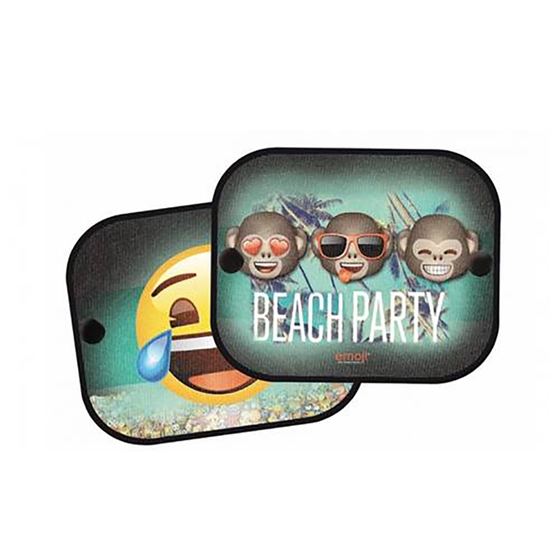 Изображение Saulessargi auto sānu logiem Emoji 44x36cm 2gab.