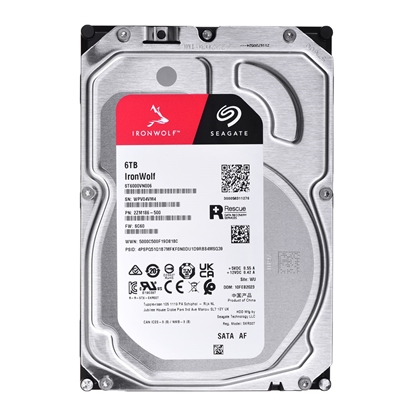 Picture of Seagate IronWolf internal hard drive 6 TB 256 MB 3.5" Serial ATA III (ST6000VN006)