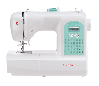 Attēls no Sewing machine | Singer | STARLET 6660 | Number of stitches 60 | Number of buttonholes 4 | White