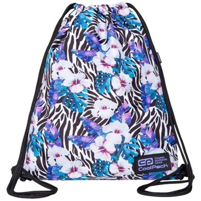 Picture of Shoe bag CoolPack Solo Flower Zebra