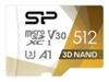 Picture of Karta Silicon Power Superior Pro MicroSDXC 512 GB Class 10 UHS-I/U3 A1 V30 (SP512GBSTXDU3V20AB)
