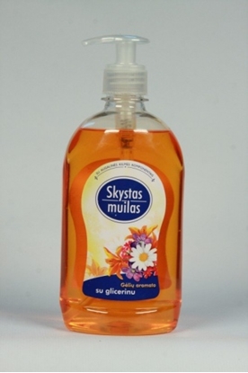 Attēls no Soap, liquid, with glycerin, floral scent, with dispenser, 500ml