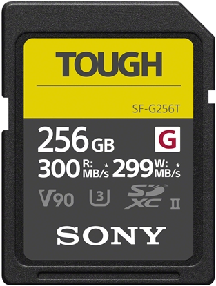 Attēls no Sony memory card SDXC 256GB G Tough UHS-II C10 V90