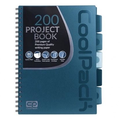 Picture of Spiral note book A5 Coolpack Blue