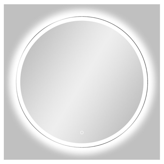 Picture of Spogulis Vento LED Milano d80 cm, pretsvīšanas funkc.